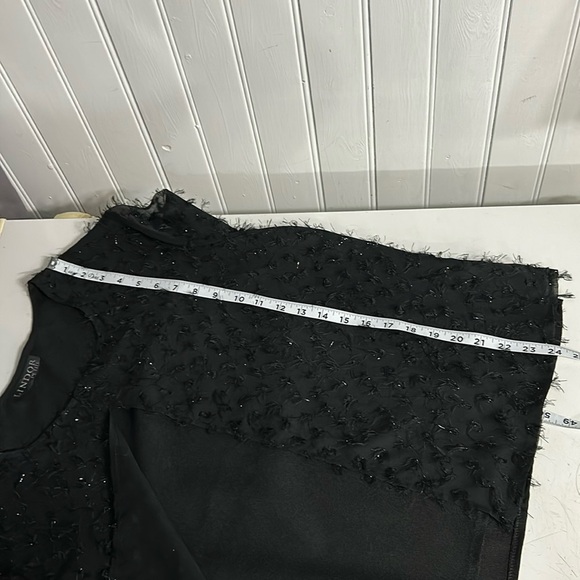 Lindor blouse, petite, black, eyelash - Picture 10 of 11